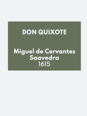 Miguel de Cervantes Saavedra